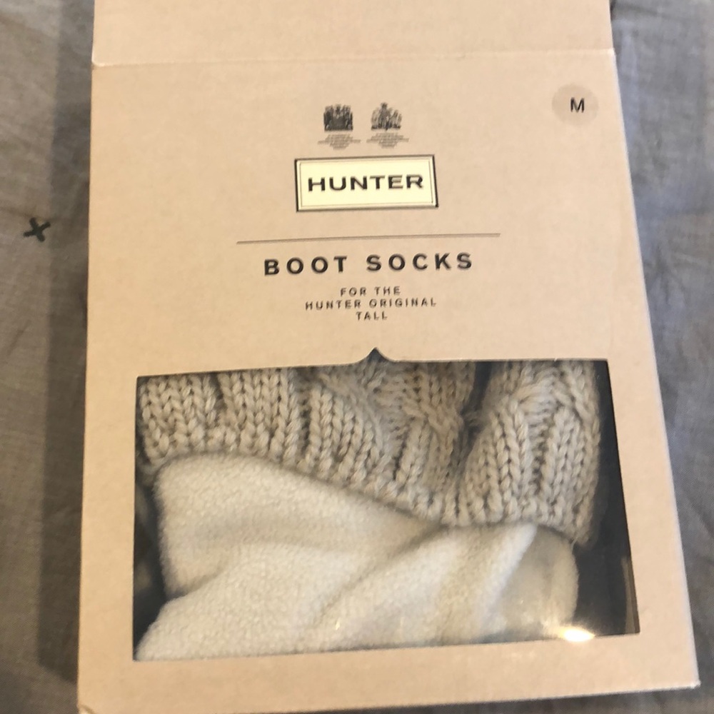 Sz Med Hunter Boot Socks for Tall Boots